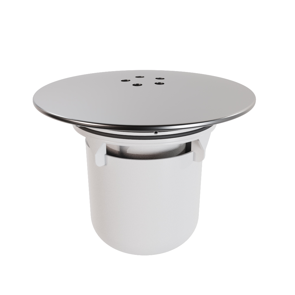 Guida haute qualité 10002 douche 115mm SS304 ABS enduit DrainTube tasse Cubicle pour l’europe